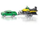 SIKU SK2548 PICK UP W/SNOWMOBILE 1:55 Modellino