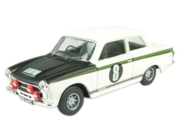 Corgi VA07306 LOTUS CORTINA MK1 '66 RAC RALLY 1/43 Modellino
