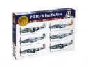 Italeri IT2743 P51 D/K PACIFIC ACES KIT 1:48 Modellino