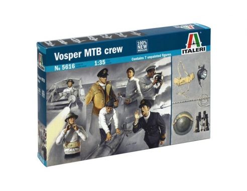 Italeri IT5616 VOSPER MTB CREW  KIT 1:35 Modellino