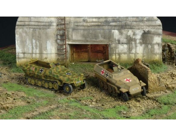 Italeri IT7516 SD KFZ 251/1 AUSF.C  KIT 1:72 Modellino