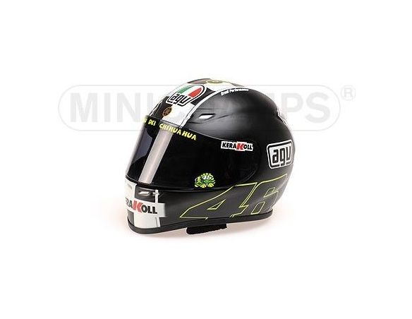 MINICHAMPS 328080088 CASCO HELMET AGV VALENTINO ROSSI GP MOTEGI WORLD CHAMPION MOTOGP 2008 Modellino