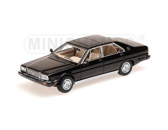 MINICHAMPS 437123501 MASERATI QUATTROPORTE 3 ROYALE 1989 BLACK Modellino