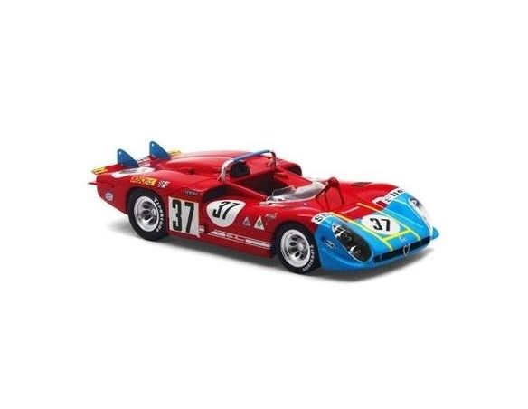 True Scale Miniatures TSM144313 ALFA ROMEO TIPO 33/3 N.37 51th LM 1970 N.GALLI-R.STOMMELEN 1:43 Modellino