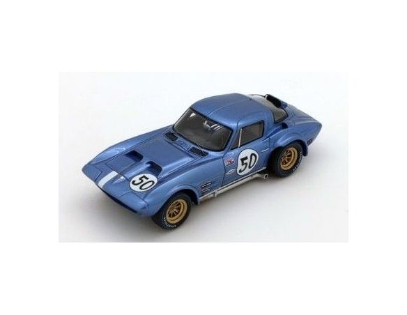 True Scale Miniatures TSM144321 CHEVROLET CORVETTE GRAND SPORT COUPE' N.50 NASSAU 1963 R.PENSKE 1:43 Modellino