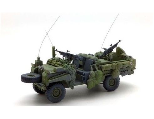 True Scale Miniatures TSM144327 LAND ROVER SERIE IIA 109 SAS PATROL VEHICLE 1968 GREEN 1:43 Modellino