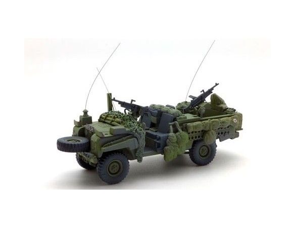 True Scale Miniatures TSM144327 LAND ROVER SERIE IIA 109 SAS PATROL VEHICLE 1968 GREEN 1:43 Modellino