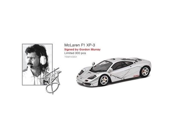 True Scale Miniatures TSM14SS1 MC LAREN F1 XP-3 AUTOGRAFATA DA GORDON MURRAY ED.LIM.PCS 300 1:43 Modellino