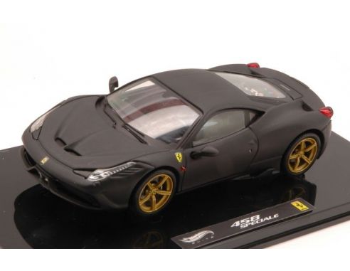 Hot Wheels HWBLY47 FERRARI 458 SPECIALE 2013 BLACK 1:43 Modellino