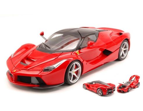 Hot Wheels HWBCT79 FERRARI LA FERRARI 2013 RED 1:18 Modellino