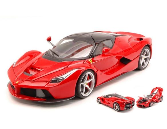 Hot Wheels HWBCT79 FERRARI LA FERRARI 2013 RED 1:18 Modellino