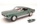 Maisto MI31166 FORD MUSTANG GTA FASTBACK 1967 METALLIC GREEN 1:18 Modellino