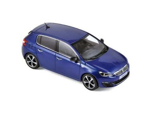 Norev NV473826 PEUGEOT 308 GT SPORT 2014 MAGNETIC BLUE 1:43 Modellino