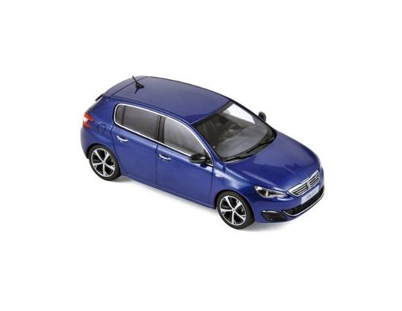 Norev NV473826 PEUGEOT 308 GT SPORT 2014 MAGNETIC BLUE 1:43 Modellino