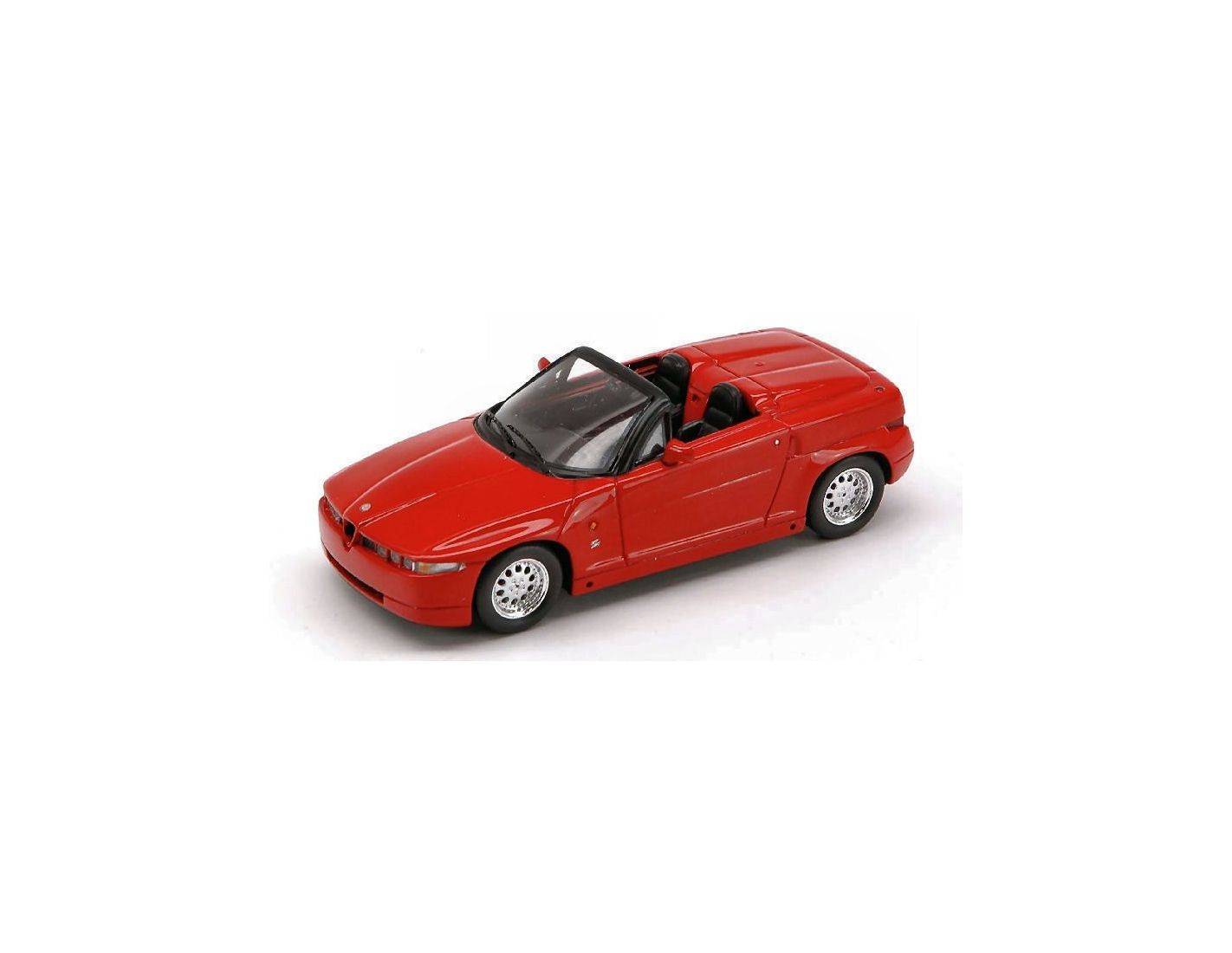 spark model s0609 alfa romeo rz spider zagato 1992 red 143 modellino