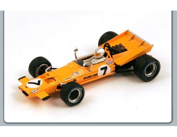 Spark Model S3119 MC LAREN M7A D.HULME 1969 N.7 4th DUTCH GP 1:43 Modellino