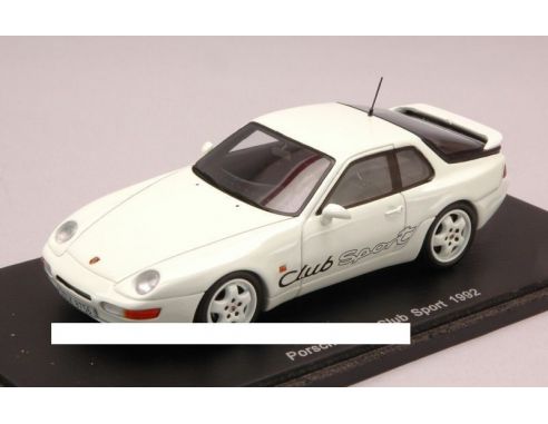 Spark Model S3455 PORSCHE 968 CLUB SPORT 1992 WHITE 1:43 Modellino
