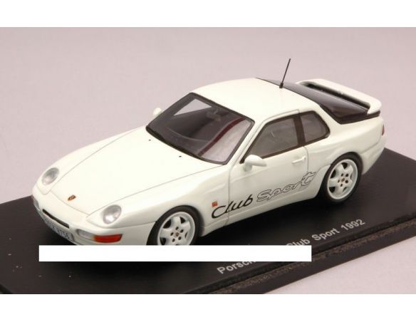 Spark Model S3455 PORSCHE 968 CLUB SPORT 1992 WHITE 1:43 Modellino