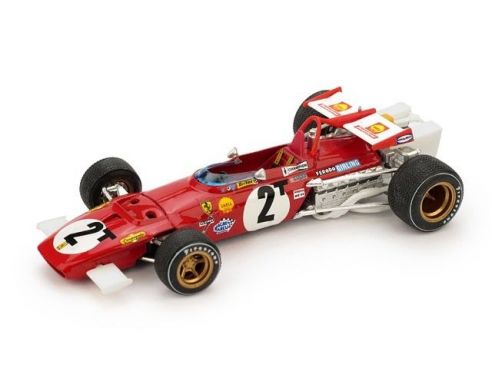 Brumm BM0313TB FERRARI 312B T-CAR J.ICKX 1970 N.2 GP ITALIA 1:43 Modellino