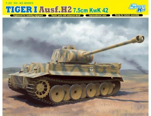 Dragon D6683 TIGER I AUSF.H2 KIT 1:35 Modellino