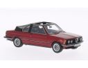 Neo Scale Models NEO43289 BMW E21 320 BAUR CONVERTIBLE 1979 MET.DARK RED 1:43 Modellino
