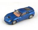 Spark Model S2973 CHEVROLET CORVETTE C7 2014 METALLIC BLUE 1:43 Modellino