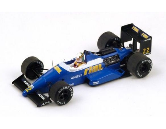 Spark Model S3960 RIAL ARC1 A.DE CESARIS 1988 N.22 4th US GP 1:43 Modellino