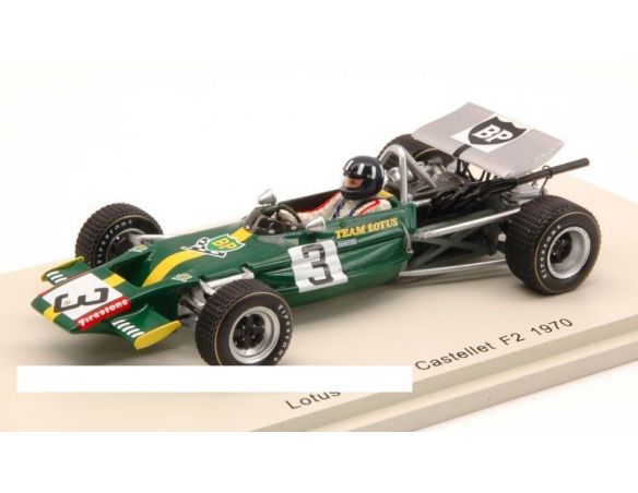 Spark Model S2146 LOTUS 69 G.HILL 1970 N.3 CASTELLET F2 1:43 Modellino