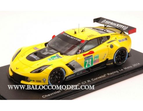 Spark Model S4228 CORVETTE CT.R N.74 20th LM 2014 GAVIN-MILNER-WESTBROOK 1:43 Modellino