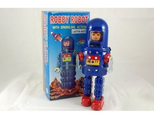 Die Blechfabrik 427 ASTRONAUTA ROBBY ROBOT 23CM Modellino