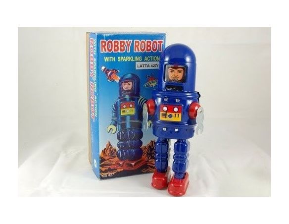 Die Blechfabrik 427 ASTRONAUTA ROBBY ROBOT 23CM Modellino