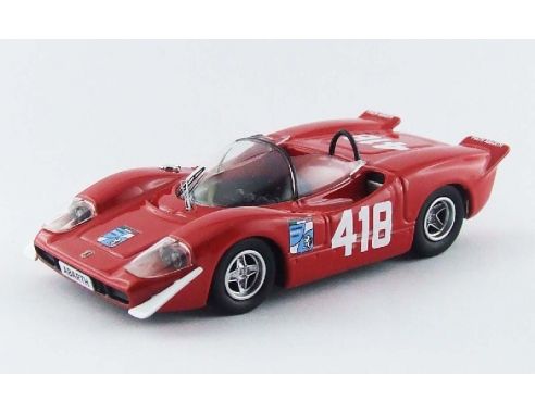 Best Model BT9554 ABARTH 2000 S N.418 TRIESTE/OPICINA 1969 F.PILONE 1:43 Modellino