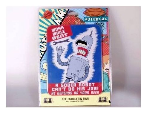 Die Blechfabrik 573 FUTURAMA 'WORK WHILE BENT' Modellino