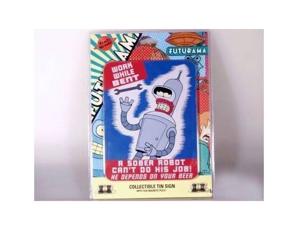 Die Blechfabrik 573 FUTURAMA 'WORK WHILE BENT' Modellino