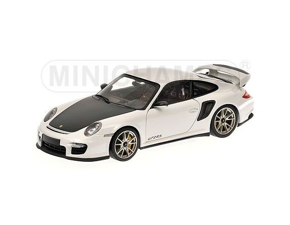 MINICHAMPS 100069400 PORSCHE 911 997 II GT2 RS 2011 WHITE Modellino