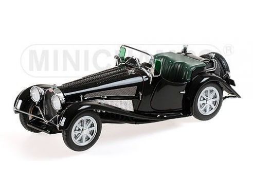 Minichamps PM107110160 BUGATTI TYPE 54 ROADSTER 1931 BLACK 1:18 Modellino