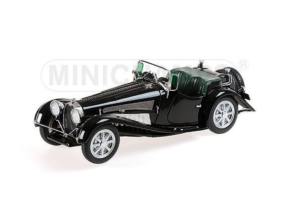 Minichamps PM107110160 BUGATTI TYPE 54 ROADSTER 1931 BLACK 1:18 Modellino
