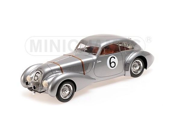 Minichamps PM107491396 BENTLEY EMBRICOS CORNICHE N.6 6th LM 1949 SOLTAN HAY-T.WISDOM 1:18 Modellino