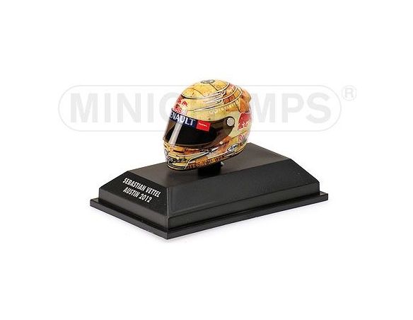 MINICHAMPS 381120101 CASCO HELMET ARAI SEBASTIAN VETTEL AUSTIN 2012 WORLD CHAMPION FORMULA 1 2012 Modellino