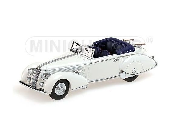 Minichamps PM437125330 LANCIA ASTURA TIPO 233 CORTO 1936 WHITE 1:43 Modellino