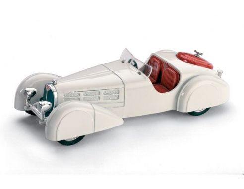 Brumm BM0169-03 BUGATTI 57S 8 CIL.3900 1936 APERTA BIANCO 1:43 Modellino