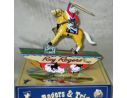 Die Blechfabrik 879 COWBOY ROY ROGERS SU CAVALLO Modellino