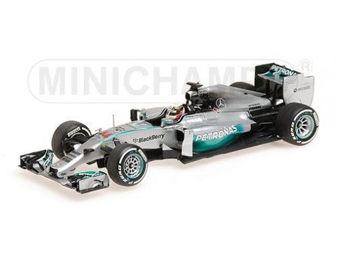 Minichamps PM410140044 MERCEDES L.HAMILTON 2014 1:43 Modellino