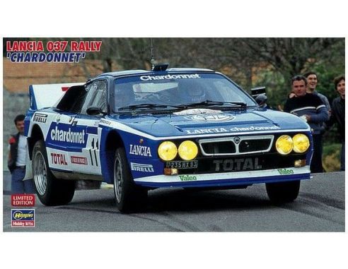 Hasegawa HG20264 LANCIA 037 RALLY N.11 6th TOUR DE CORSE 1984 J.C.AUDRET-M.RICK KIT 1:24 Modellino