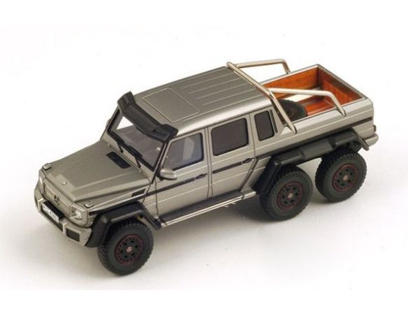 Spark Model S1070 MERCEDES G63 AMG 6x6 2013 GUN GREY 1:43 Modellino