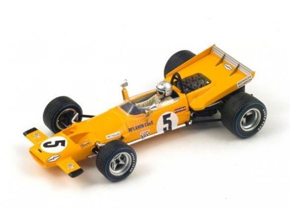 Spark Model S3132 MC LAREN M7C B.MC LAREN 1969 N.5 4th FRENCH GP 1:43 Modellino