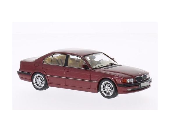 Neo Scale Models NEO43319 BMW 740i (E38) 1994 METALLIC DARK RED 1:43 Modellino