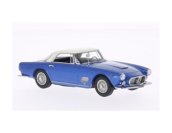 Neo Scale Models NEO45910 MASERATI 3500 GT TOURING 1957 METALLIC BLUE/WHITE 1:43 Modellino
