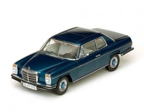 SunStar SS4576 MERCEDES STRICH 8 COUPE' 1973 METALLIC BLUE 1:18 Modellino