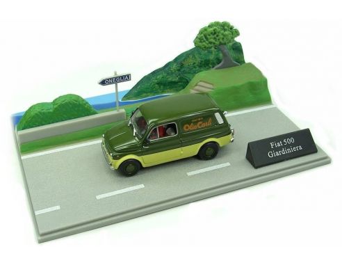 500 005BIS FIAT 500 GIARDINIERA OLIO CARLI 1/43 Modellino